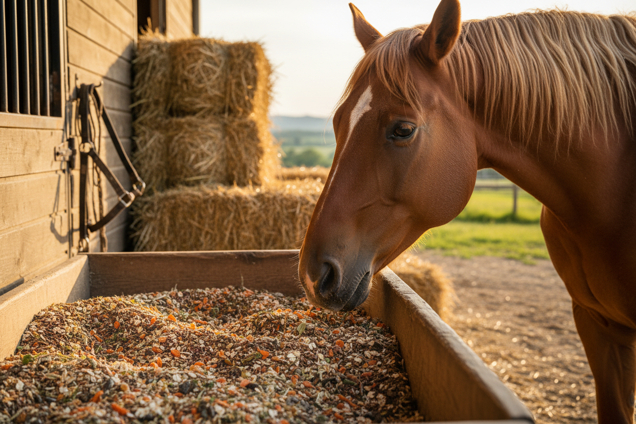 Hästfoder: En Guide til Optimal Ernæring for Din Hest